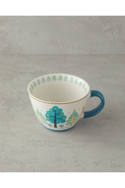 English Home Love Jungle New Bone China Mug Green
