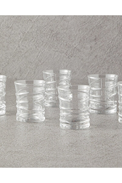 English Home Alvin Cam 6'lı Bardak 65 ml Şeffaf