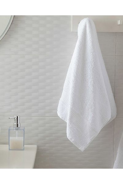 English Home Pure Basic Face Towel 50X90 Cm White