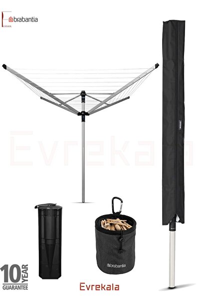 Genel Markalar Döner Kurutucu Bahçe Çamaşır Askılık Elbise Mandallı Ve Çantal...