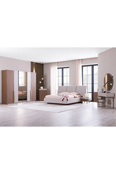 Weltew Home Pablo Bazalı Karyolalı Yatak Odası Takımı