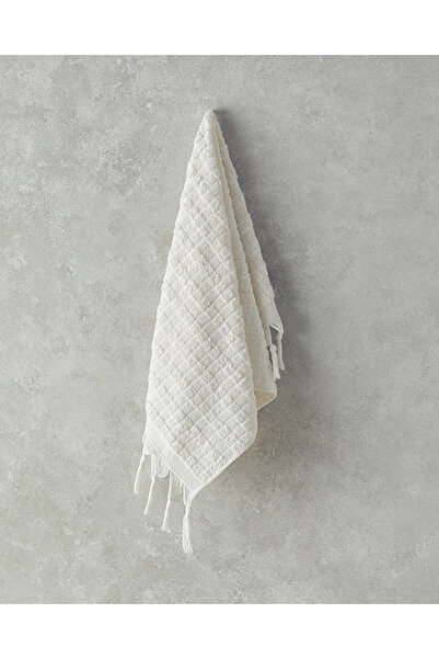 English Home منشفة وجه من القطن مارفن بلون إكرو