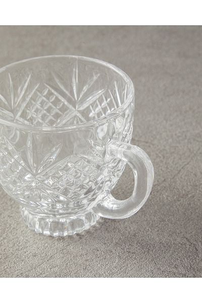 English Home Transparent Cosmic Glass Mug - 240 ml