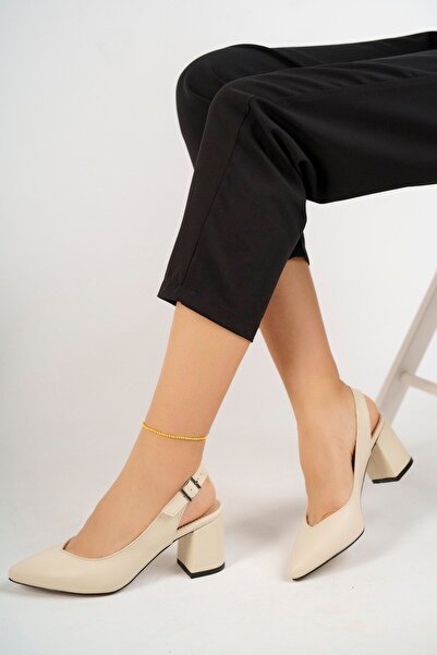 ZAPO Women's Leather Heeled Classic Casual Shoes
