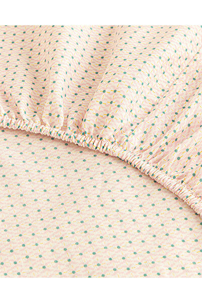 English Home Μονό ελαστικό φύλλο Easy-Iron - Ανοιχτό ροζ