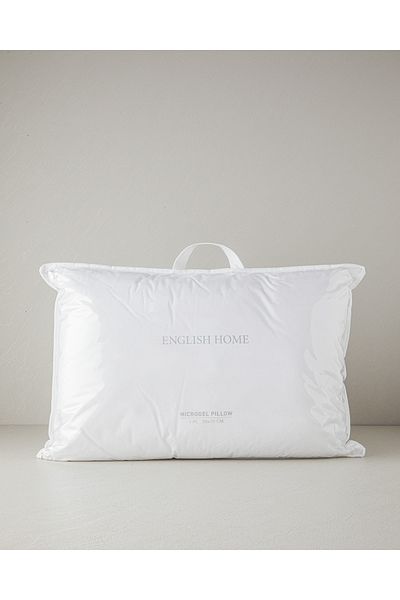 English Home Pernă albă premium cu microgel
