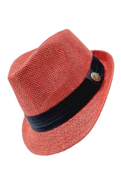 Mood Agenda Унисекс лятна шапка Fedora Straw Jackson