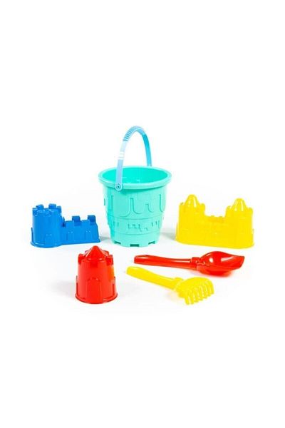 Polesie Beach Toy Castle Bucket Set 6 Pieces