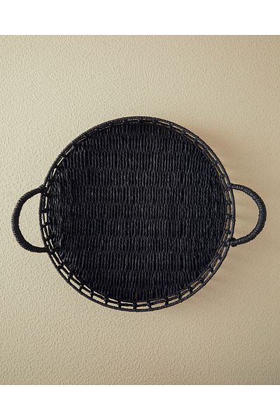 English Home Calantha Paper Tray Black