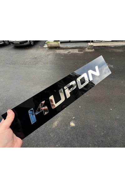 Eymen DEKOR PLEKSİ KUPON PİANO BLACK MALZEME