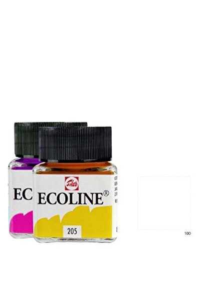 Talens Ecoline Sıvı Suluboya 30ml - White 100 2426