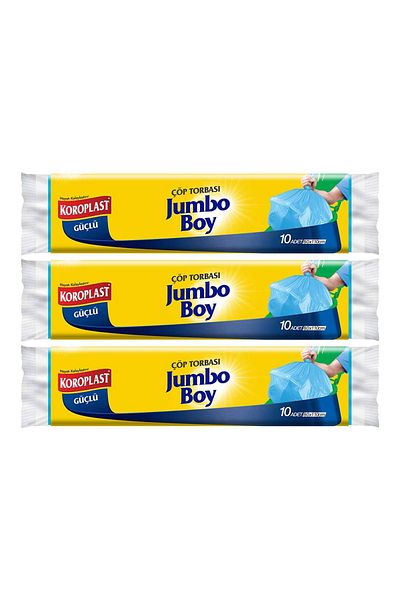Koroplast Jumbo Size Garbage Bag - 10 x 3 Pieces