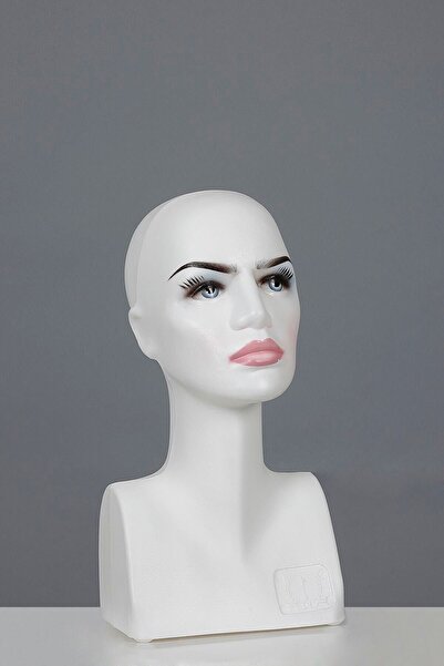 RAFAX Makyajlı Kafa Manken, Büst Manken