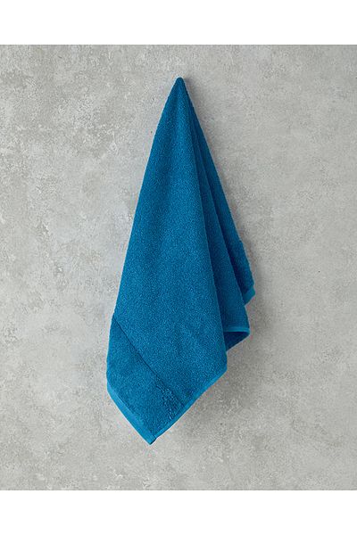 English Home Prosop de față din bumbac Velvet Touch Albastru