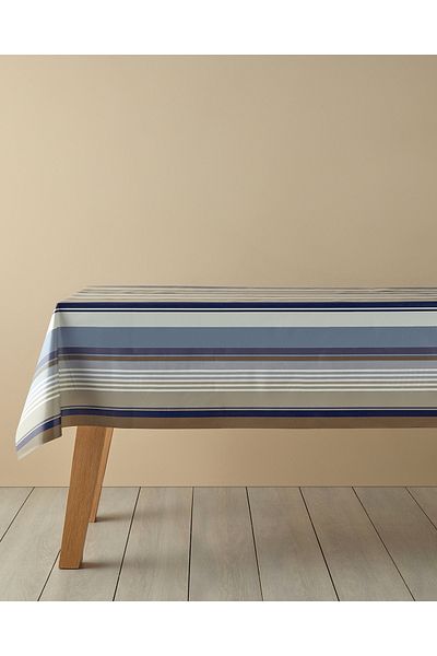 English Home Τραπεζομάντιλο Navy Blue 100x140 cm PVC - Ριγέ