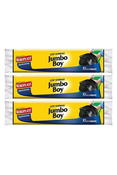 Koroplast Professional Jumbo Size Garbage Bag - 10 x 3 Pieces
