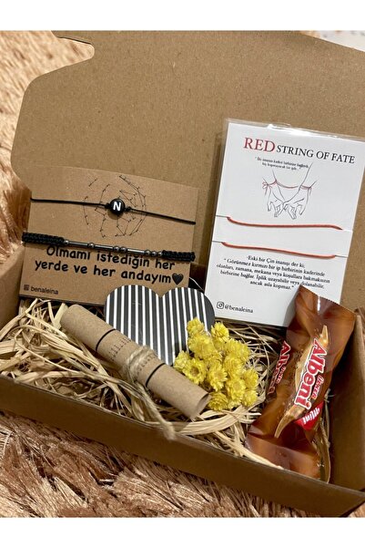 Ben Aleina Sevgililer Günü Hediye Kutusu Doğum Günü Hediye Mors Alfabesi Sevg...