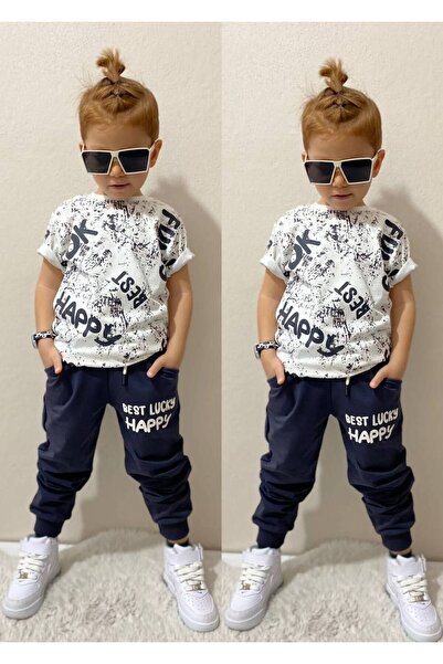 öykümgaleria Летен комплект с джобове за момче