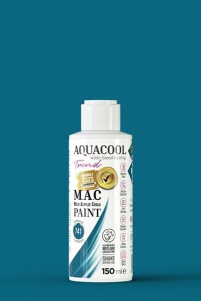 Aquacool Trend Mac Boya 741 Turkuaz 150ml
