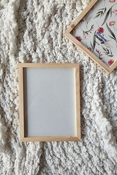 Tooall Original, canalizat, cadru din lemn înlocuibil, cadru gol dintr-o bucată (cu protecție frontală, fără poster)