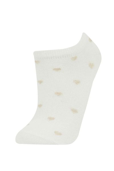 DeFacto Cotton Women's Booties Socks Set of 3 - B6030axns