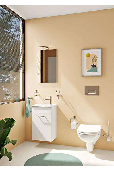 VitrA S20 Asma Klozet 5505L003-0868, Vitra S20 Soft Yavaş Kapanır Kapak 147-003-909