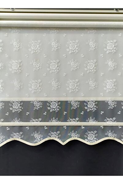 yağmur zebra Kırık Beyaz Rengi Yeni Sezon Gül Desenli Çift Mekanizmalı Zebra ...