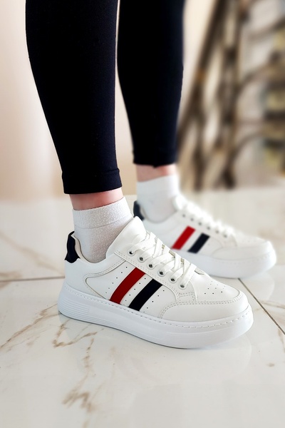 aleynashoes Patterned Stripe Women's Sports Shoes