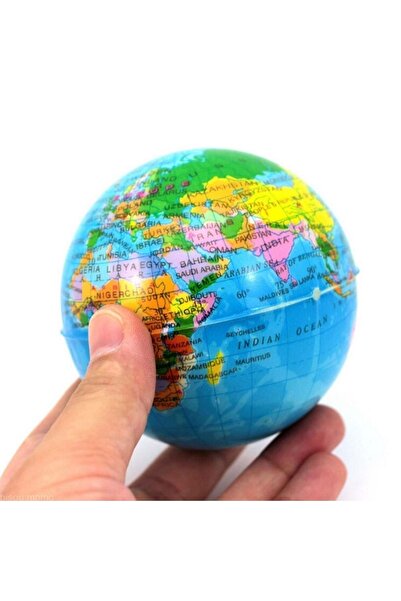 Bluoksweet Stres Azaltıcı Yumuşak Dünya Haritası Sıkma Squishy Sukuçi Egzersi...