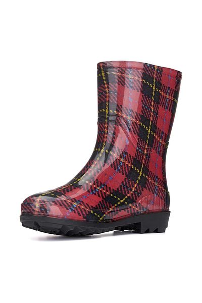 Emek Short Throat Waterproof Rain Boots Women
