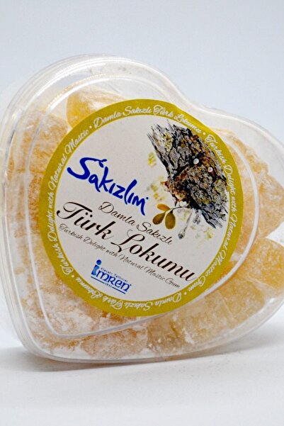 İMREN ALAÇATI TATLICISI & SAKIZLIM Sakızlım Damla Sakızlı Türk Lokumu 150gr