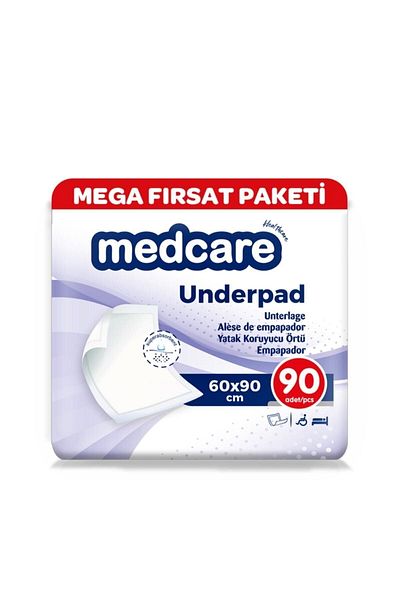 MEDCARE Mattress Protector Mega Pack 60x90 90 Pieces
