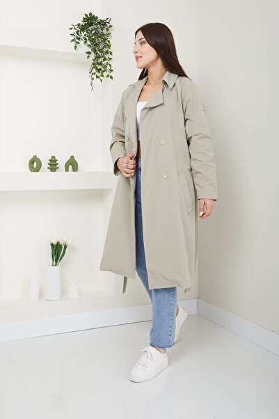 Genel Markalar Trençkot Oversize