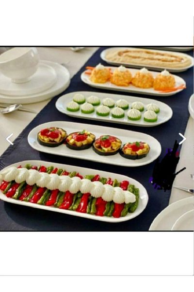 GoldenKitchen Kütahya Special Series 4-Person 8 Piece Breakfast Meal Presentation Set 4-Person 8 Piece Set
