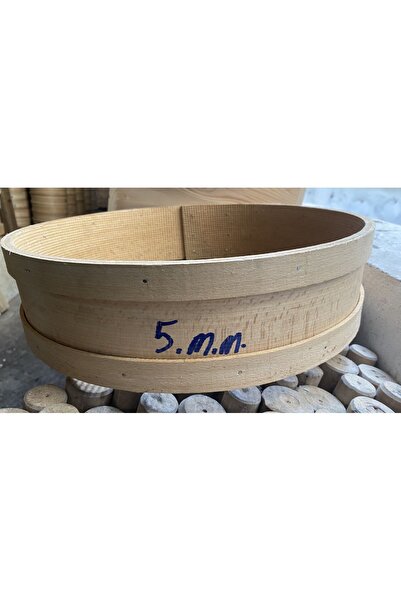 Koleksiyon Sepeti Ahşap Delikli Sac Elek - Kalbur 5MM