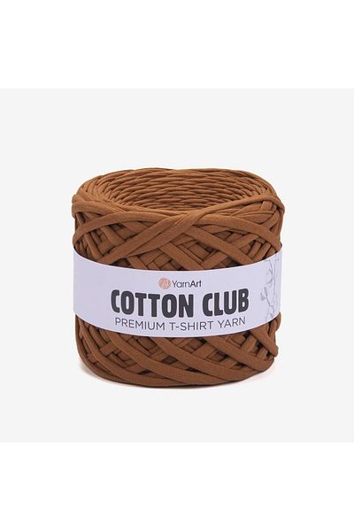 Yarnart Cotton Club - Χτενισμένο Βαμβακερό Ύφασμα Χειροποίητο Πλεκτό Νήμα Tan Color-7309