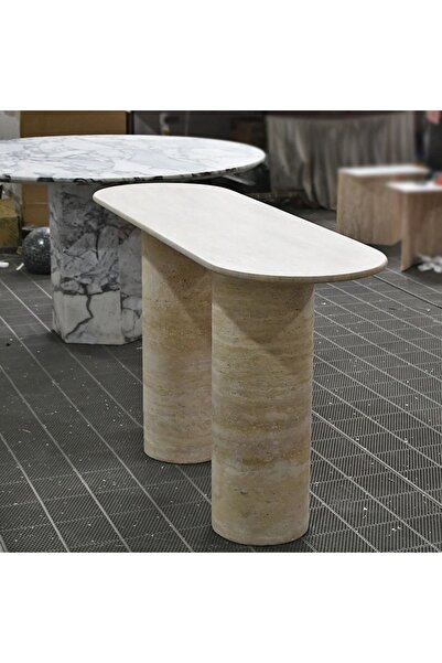 Sümeyra Marble Art Doğal Traverten Dresuar