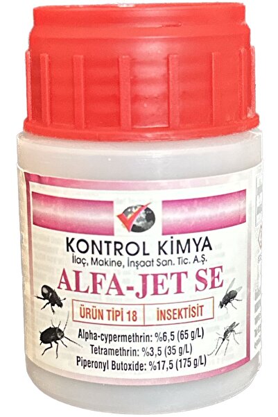 DENEYKİMYA Alfa-jet Se Karasinek, Sivrisinek, Hamamböceği, Tatarcık, Bit, Pire, Tahtakurusu, Kene, Karınca