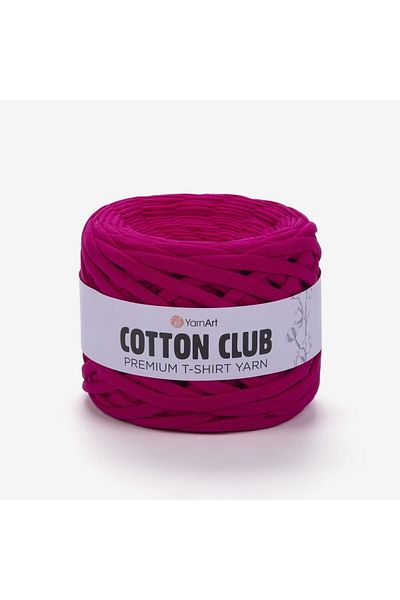 Yarnart Cotton Club - Combed Fabric Hand Knitting Thread Fuchsia-7338