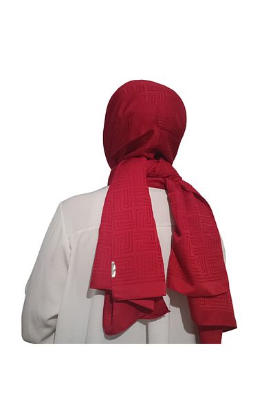 Levidor شال جاكار أزرق