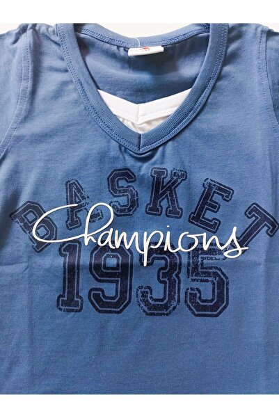 ROLY POLY 100% Cotton Single Jersey Short Sleeve T-Shirts and Long Sweats 2 Pieces Sleepwear Set for Boy