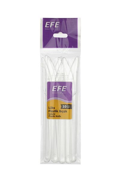 EFE Quality of Life Pack of 10 Luxury Plastic Knife - Luxury Plastic Knife