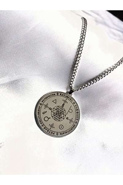 Alsade Archangel Kayamiel Negative - Negative Energy Balance Seal Pendant