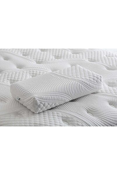 Nubi Sleep Visko Sirrus Ortopedik Visco Ergonomik Vücut Yastığı Pamuklu Beyaz...