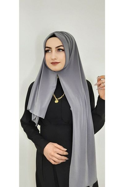 R&S modibone Gathered Ready Shawl Γκρι Χρώμα