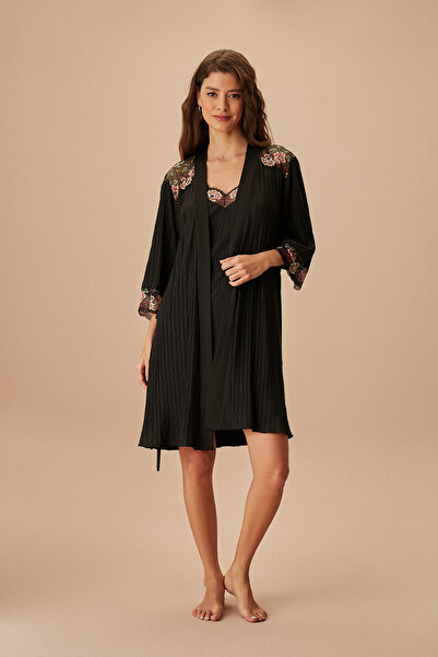 SUWEN Gardenia Fragancia Dressing Gown