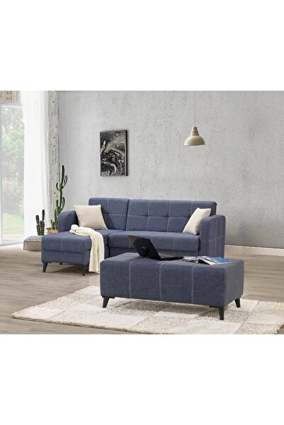 Mobilya Dükkanım Flash Mini Köşe Koltuk Takımı (puflu) Vrt1016