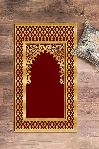 EY HOME Ψηφιακό χαλί προσευχής με τύπωμα που πλένεται με μοτίβο 70x130