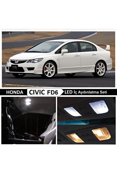 Fardoktoru Honda Civic Fd6 Led Iç Aydınlatma Seti Beyaz 8 Adet