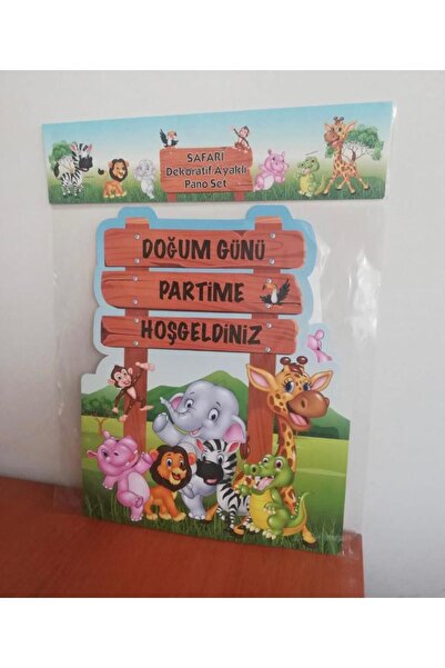 AKTEZ-EL Safari Decorative Standing Board Set